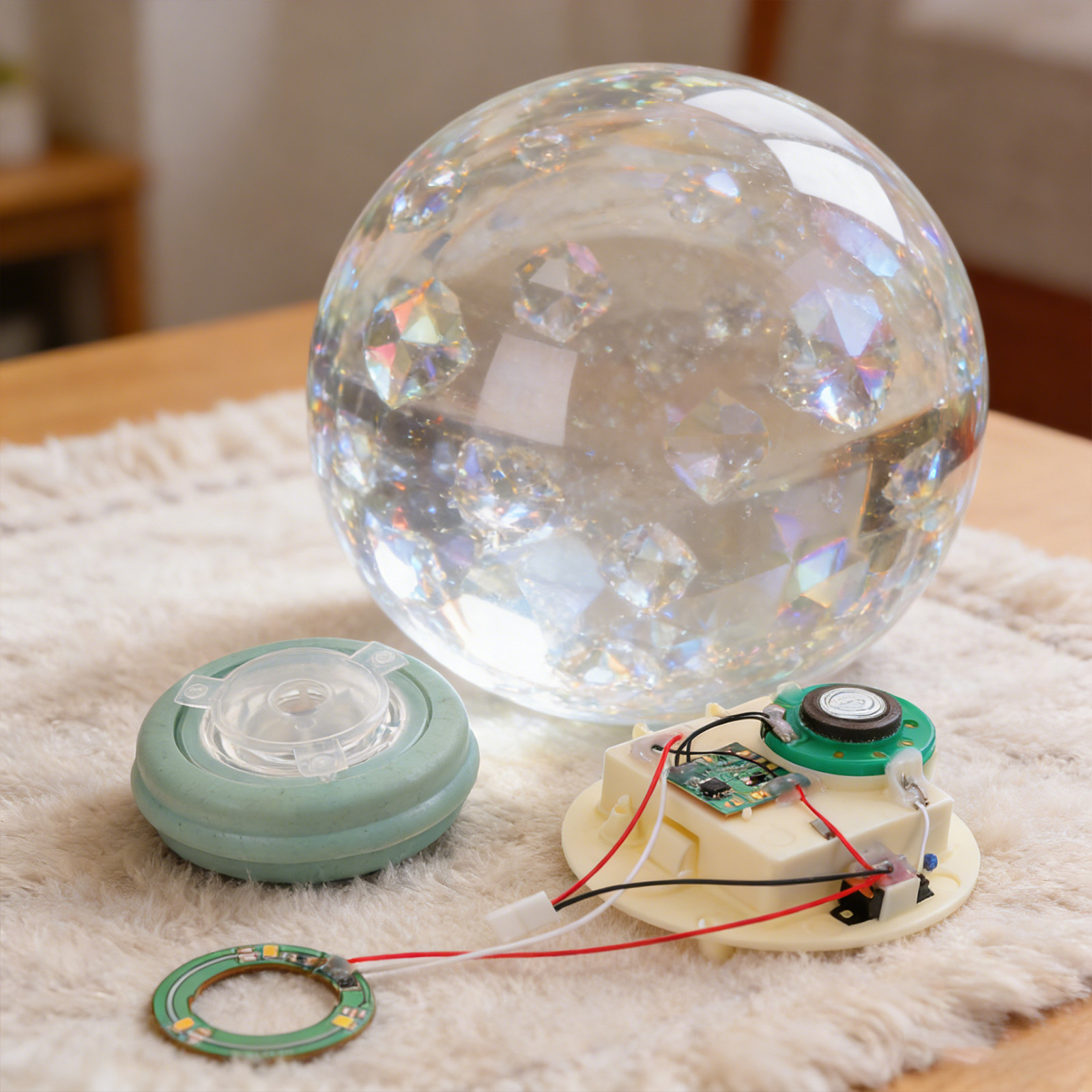 Plastic Dome Clear - Globo de Neve com Movimento, Música