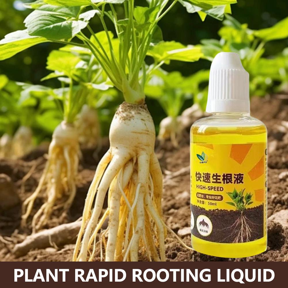 Root Stimulator Liquid - Estimulador de raiz de planta verde,