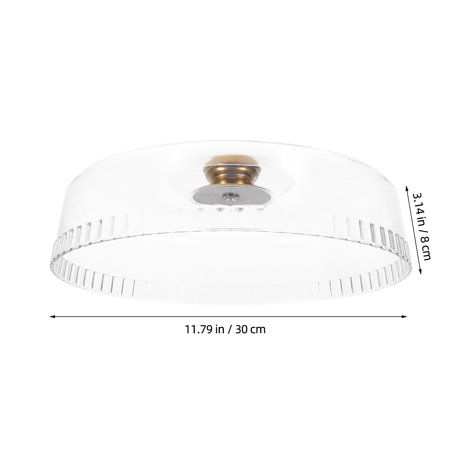 Cúpula de Acrílico Transparent - Plastic Dome Clear avaliação e preço