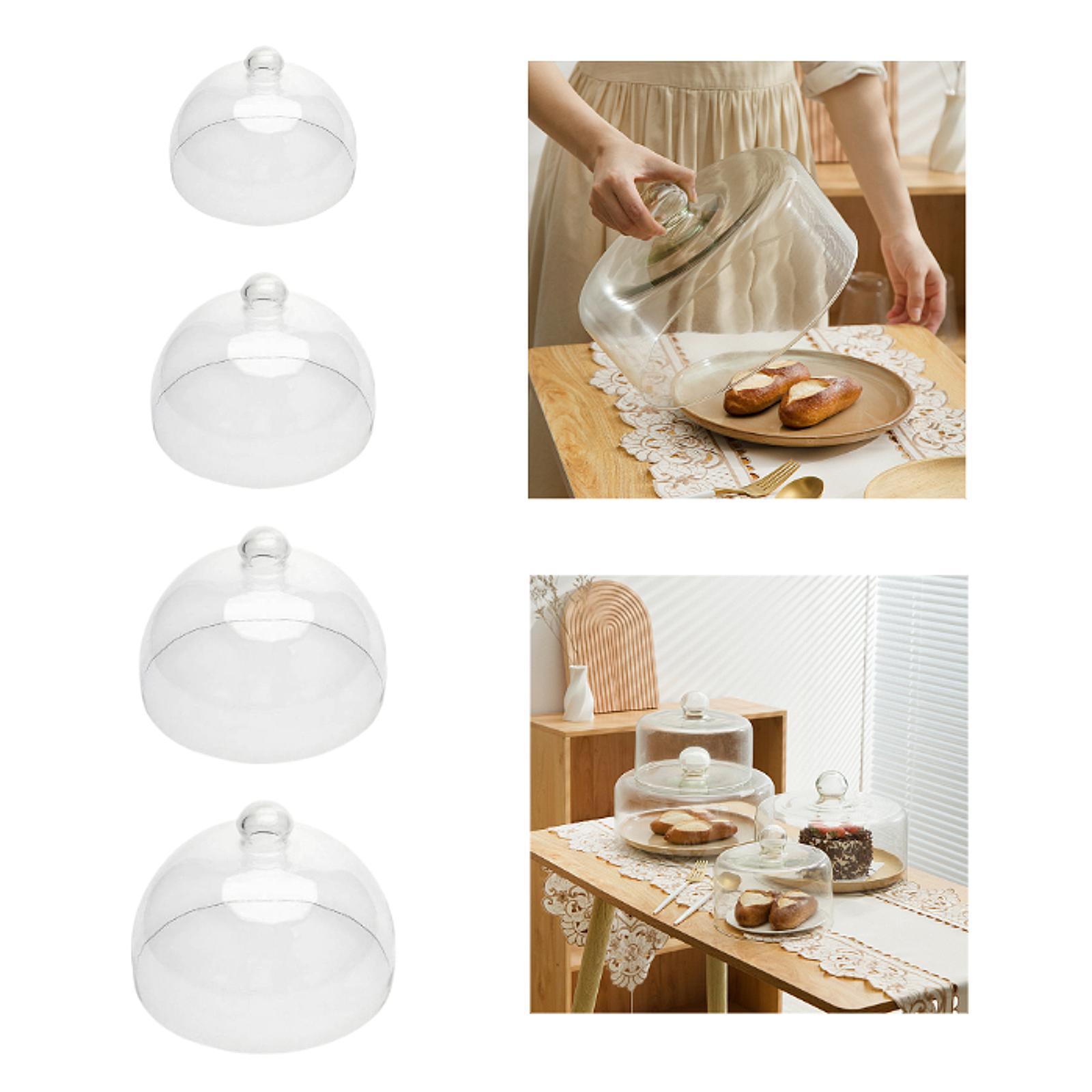 Cúpula de Vidro para Bolo, Tam - Plastic Dome Clear avaliação e preço