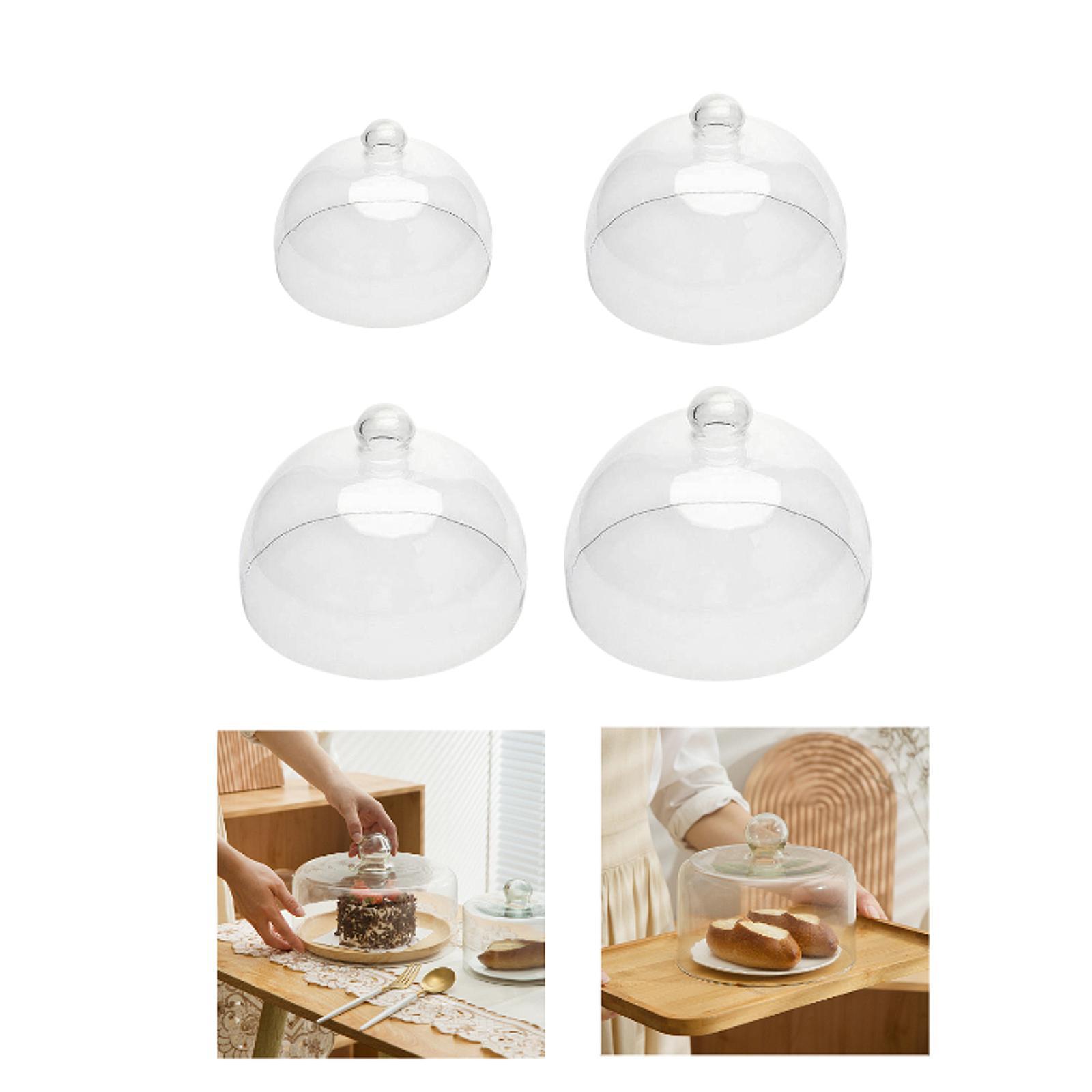 Cúpula de Vidro para Bolo, Tam - Plastic Dome Clear avaliação e preço