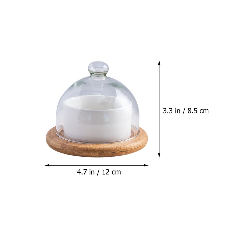 Conjunto de Tigelas de Cerâmic - Plastic Dome Clear avaliação e preço