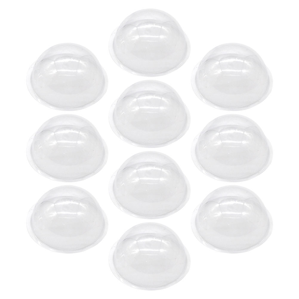 30 Peças de Tampas Transparent - Plastic Dome Clear avaliação e preço